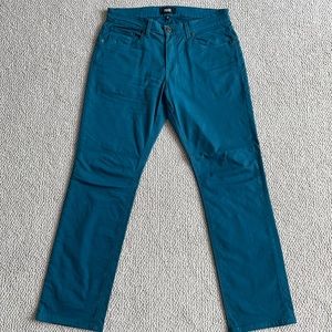 Paige Denim, 31/30, Med Blue (Teal)
